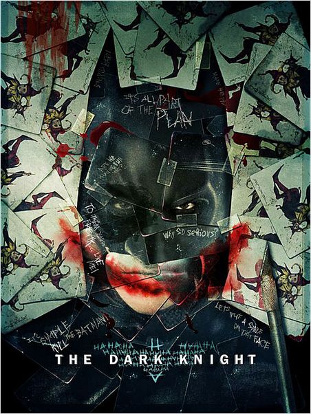 El caballero oscuro : Cartel Christian Bale, Christopher Nolan