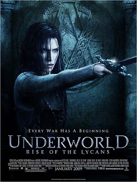 Underworld: La rebelión de los licántropos : cartel Len Wiseman, Rhona Mitra