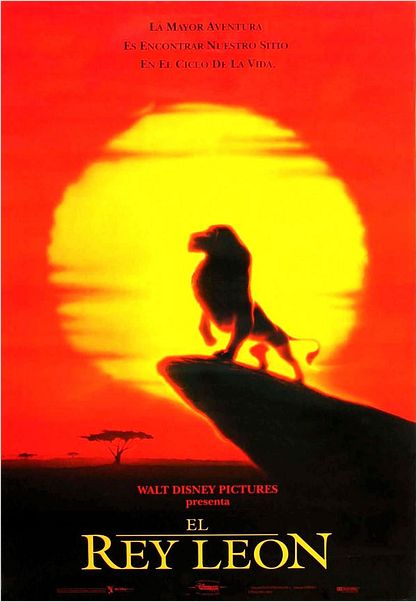 El Rey León : cartel
