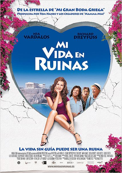 Mi vida en ruinas : cartel