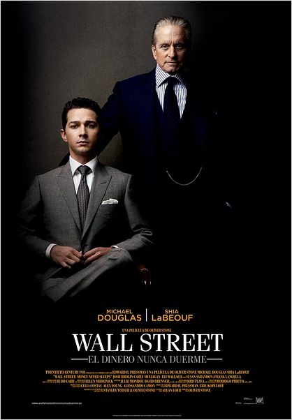 Wall Street: El dinero nunca duerme : cartel