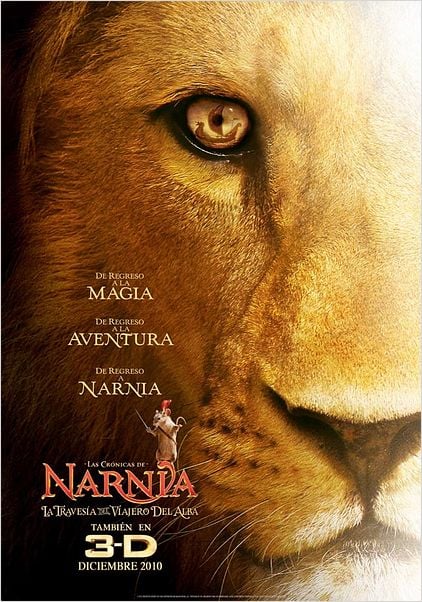 Las Crónicas de Narnia: La travesía del viajero del Alba : cartel
