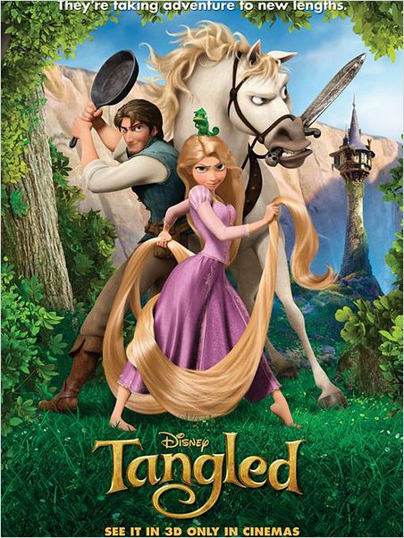 Enredados (Rapunzel) : cartel
