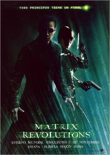 Matrix Revolutions : cartel