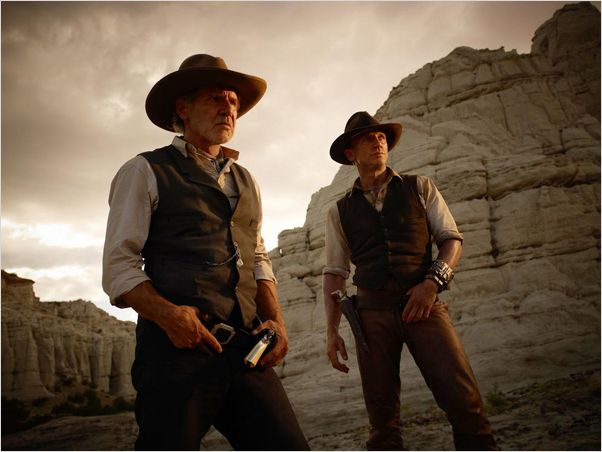 Cowboys & Aliens : foto Daniel Craig, Harrison Ford, Jon Favreau