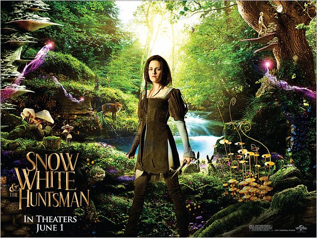 Blancanieves y la leyenda del cazador : cartel