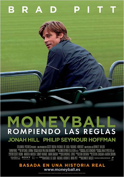 Moneyball: Rompiendo las reglas : cartel