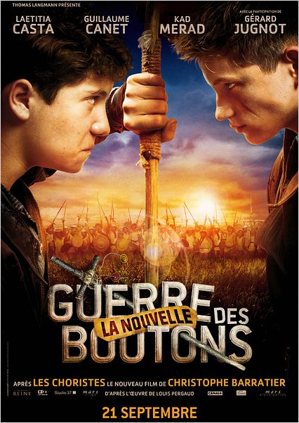La guerra de los botones : cartel