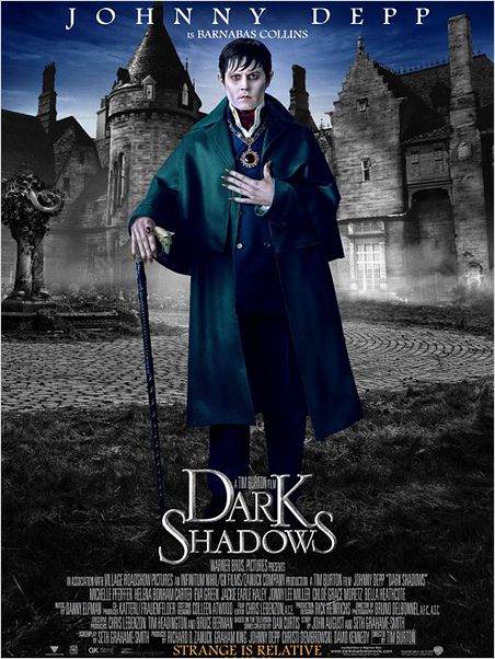 Sombras tenebrosas (Dark Shadows) : cartel