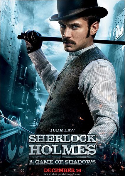 Sherlock Holmes: Juego de sombras : cartel