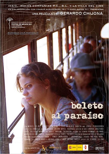 Boleto al paraíso : cartel