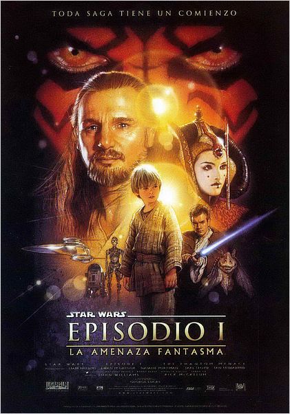 Star Wars: Episodio I - La amenaza fantasma : cartel