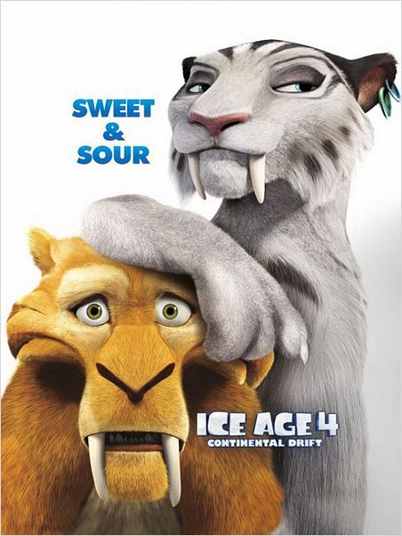 Ice Age 4: La formación de los continentes : cartel