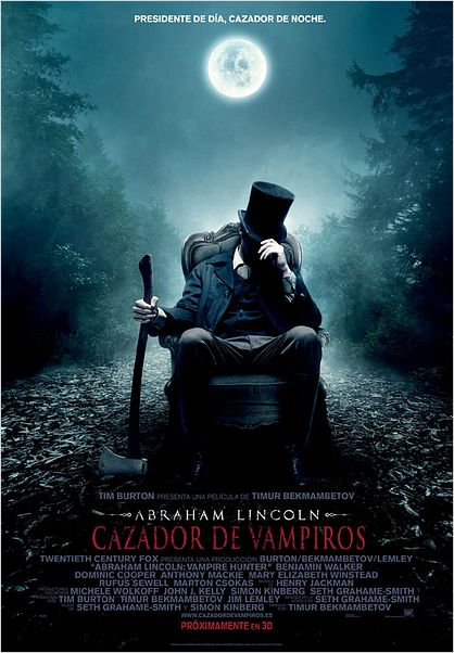 Abraham Lincoln: cazador de vampiros : cartel