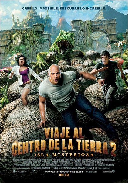 Viaje al centro de la Tierra 2: La isla misteriosa : cartel