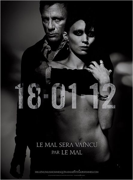Millennium: Los hombres que no amaban a las mujeres : cartel