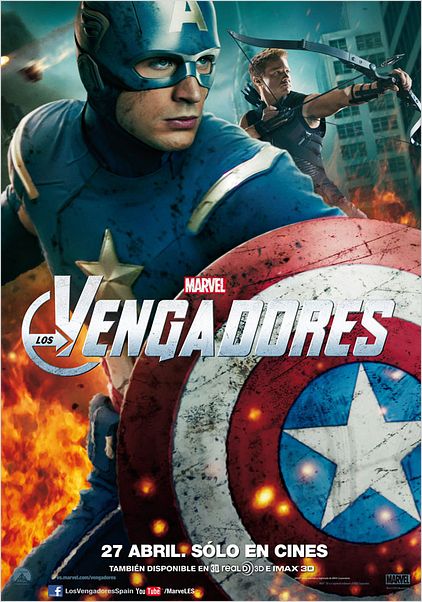 Marvel Los Vengadores : cartel