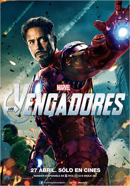 Marvel Los Vengadores : cartel