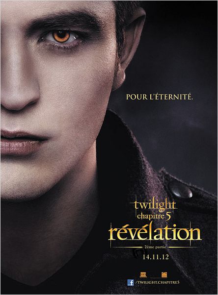 La saga Crepúsculo: Amanecer - Parte 2 : cartel Bill Condon, Robert Pattinson, Stephenie Meyer