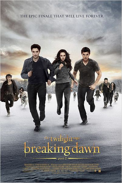 La saga Crepúsculo: Amanecer - Parte 2 : cartel