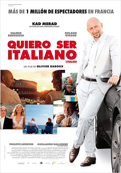 Quiero ser italiano : cartel