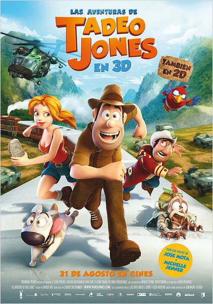 Las Aventuras de Tadeo Jones : Cartel