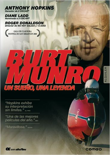 Burt Munro: un sueño, una leyenda : cartel