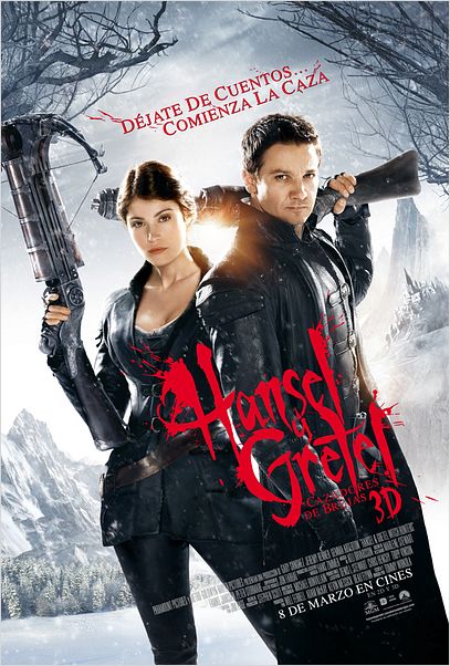 Hansel y Gretel: Cazadores de Brujas : cartel