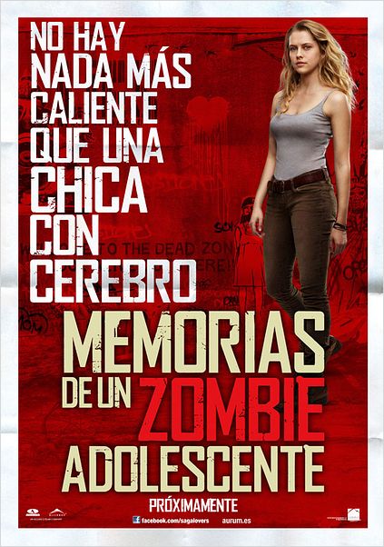 Memorias de un zombie adolescente : Cartel