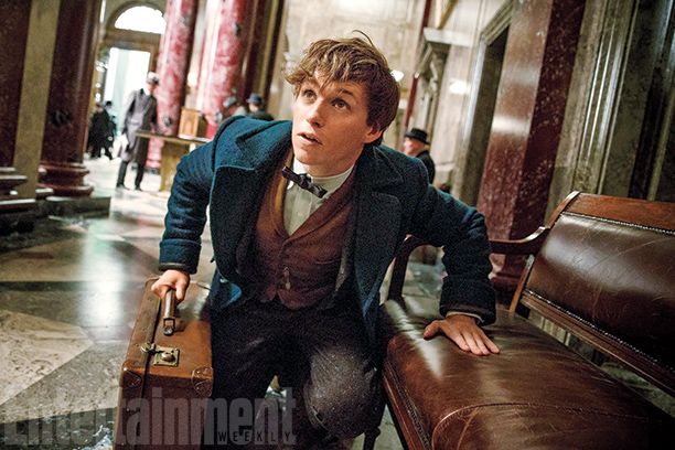Eddie Redmayne (Newt Scamander).