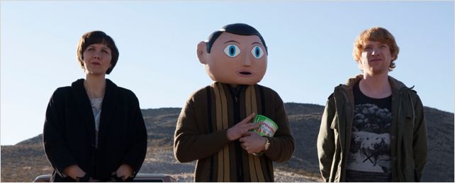 'Frank': primera foto con un bromista Michael Fassbender 