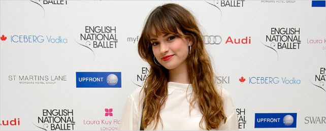 Lily James será la nueva 'Cenicienta' de Disney 