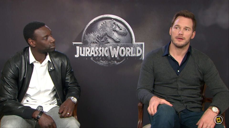 Entrevista Chris Pratt Chris Pratt Omar Sy Interview Jurassic World