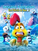 Cartel de Rescate congelado. Una película de huevos