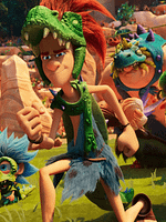 Cartel de Gungo y los juegos cavernícolas