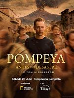 imagen de Pompeya antes del desastre, con Tom Hiddleston