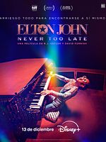 Cartel de Elton John: Never Too Late