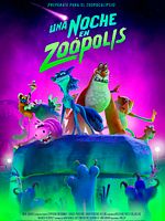 Cartel de Una noche en Zoópolis
