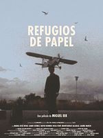 Cartel de Refugios de papel