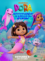 Cartel de Dora: Aventuras mágicas en el reino de las sirenas