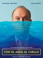 Cartel de Con el agua al cuello