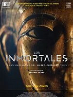 Cartel de Los inmortales y las maravillas del museo egizio de Turín