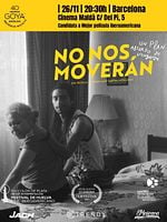 Cartel de No nos moverán