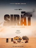 Cartel de Sirat. Trance en el desierto