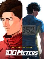 Cartel de 100 metros lisos