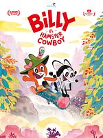 Cartel de Billy el hamster cowboy