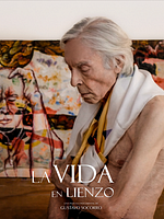 Cartel de La vida en lienzo