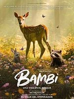 Cartel de Bambi, una vida en el bosque