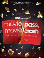 Cartel de Auge y caída de Moviepass