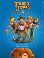 Cartel de Tadeo Jones y la lámpara maravillosa